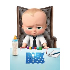 858585A5 Boss Baby imagine comestibila din vafa 20x15cm